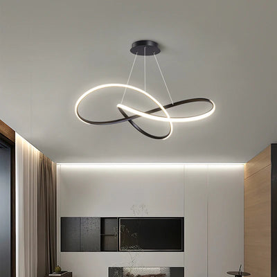 Contemporary LED Pendant Lights for Bedroom and Dining Room Decor with Stylish Indoor Ceiling Lamps