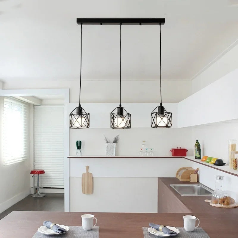 Modern Pendant Lamp: Nordic & Industrial Style for Kitchen Island & More