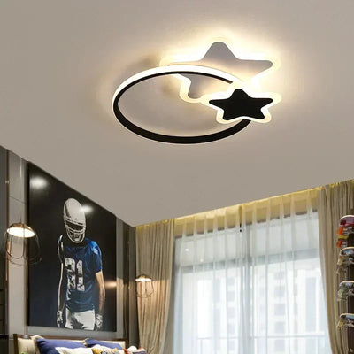 Contemporary LED Ceiling Lamp: Enhancing Children's Room and Beyond