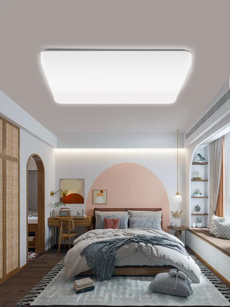 Modern LED Ceiling Lamp with Multiple Brightness Options