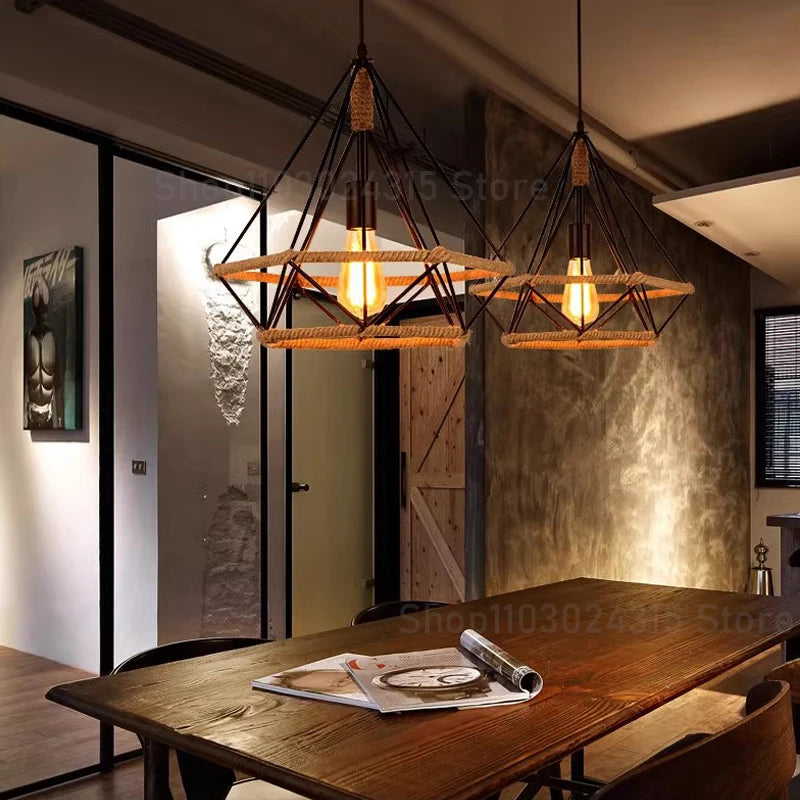 Nordic LED Chandelier: Stainless Steel Pendant Light with Stylish Lampshade for Dining & Living Room