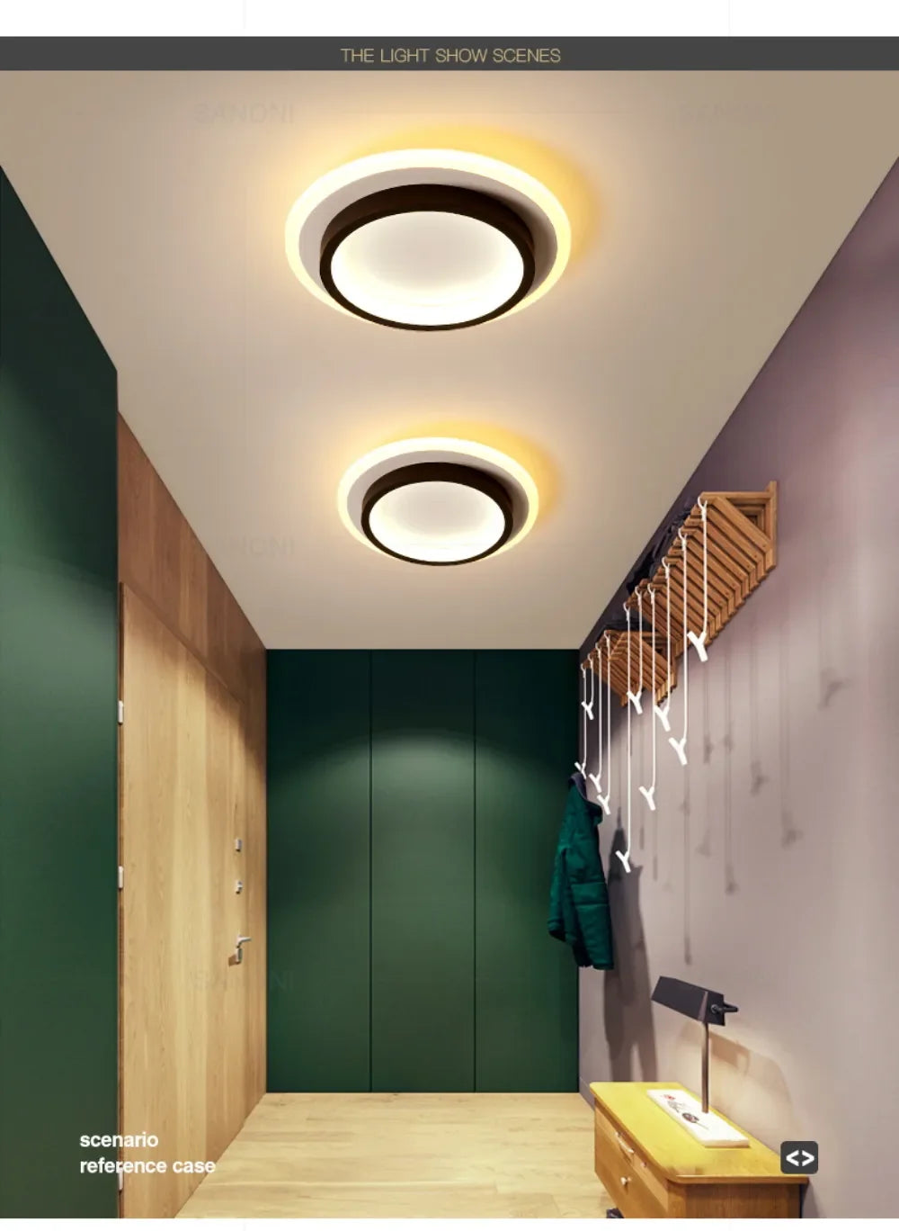 Modern LED Aisle Ceiling Light – Illuminate Your Spaces