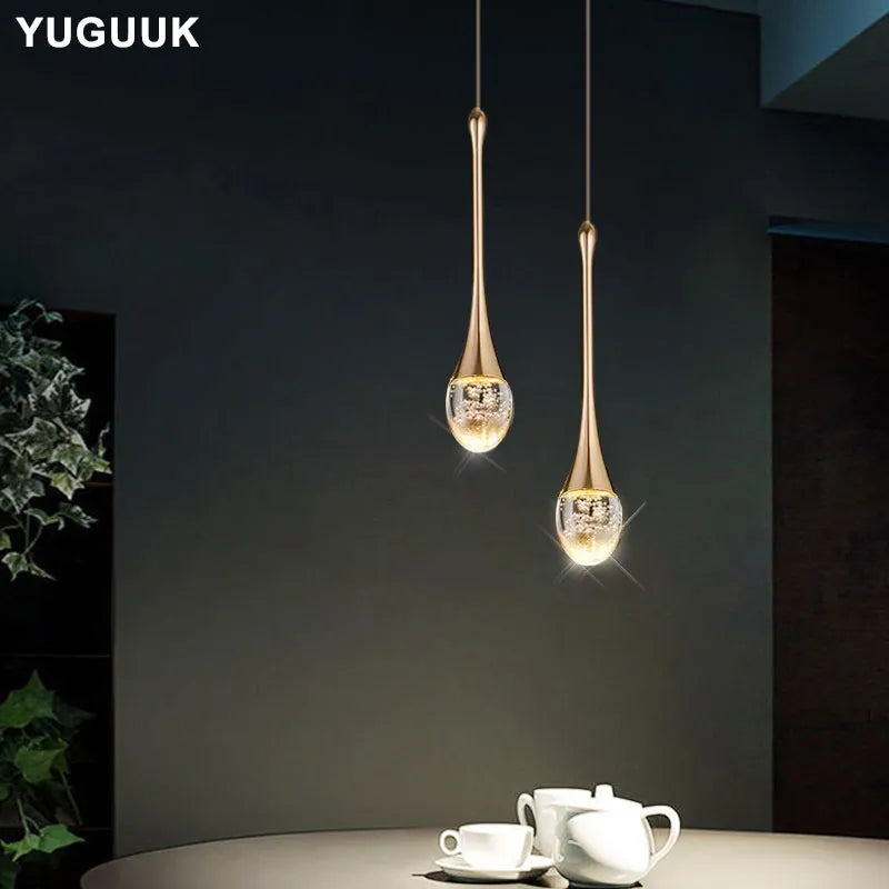 Modern Bubble Crystal Pendant Lights: Ideal for Dining Room, Bedroom, Shop, Bar, Cafe, Home Decoration