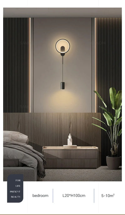 LED Wall Lamp for Hallway, Aisle, Bedroom, and Study