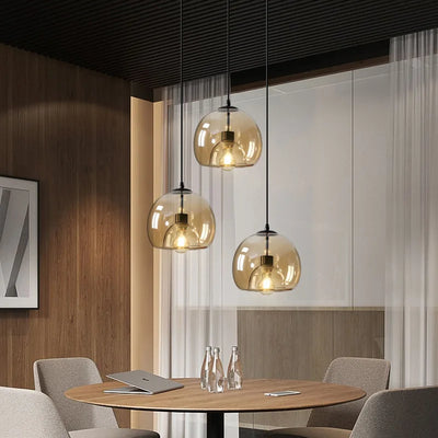 Nordic Glass Pendant Light: A Stunning Addition to Your Kitchen Island or Dining Room