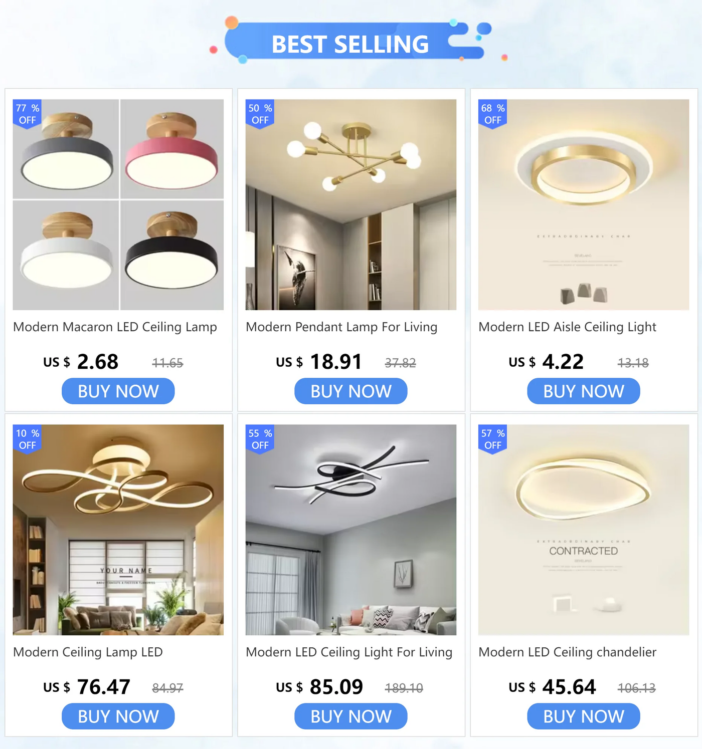 Modern LED Aisle Ceiling Light – Illuminate Your Spaces