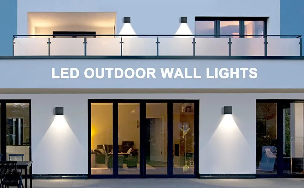 Smart Tuya Outdoor LED Wall Lamp – App-Controlled Adjustable RGBCCT Lighting