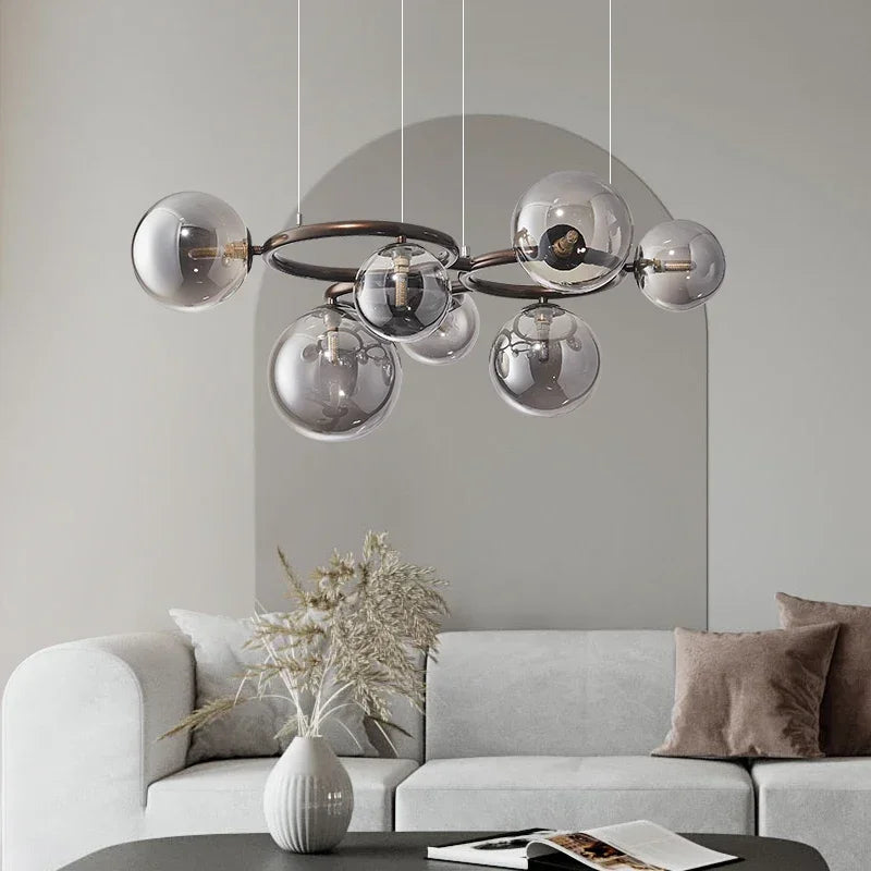 Modern Magic Beans Hanging Lamp: Ideal for Parlor and Dining Room Decor, LED Pendant Lights