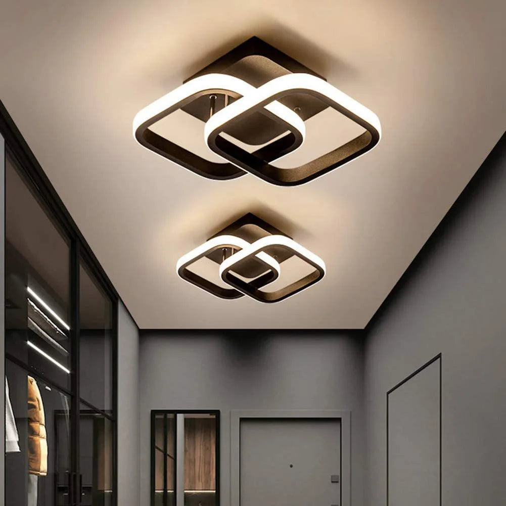 LED Ceiling Lamp - Nordic Modern Ceiling Chandelier Lights for Room, Aisle, Balcony Decoration