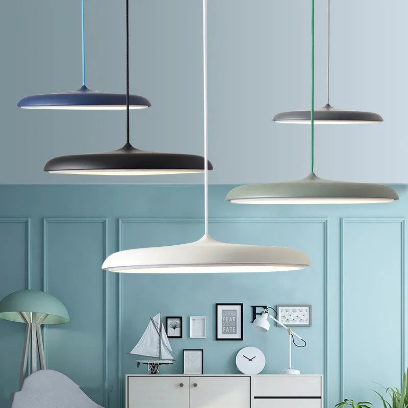 Nordic Stylish LED Pendant Lamp for Lighting Over the Table in Kitchen and Dining Room Suspension Design