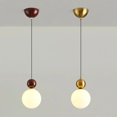 Elegant Glass Ball Pendant Light - Illuminate Your Space with Style