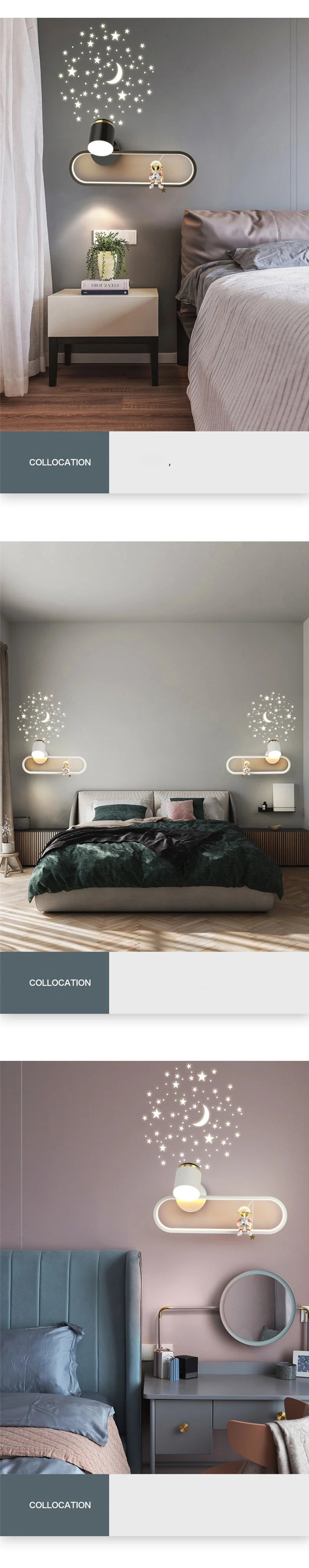 Modern LED Wall Lamp Sleek Design Dimming Bedside Wall Light for Living Room, Bedroom, or Study