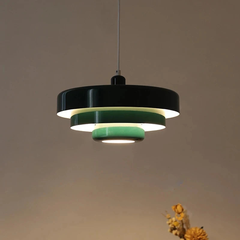 Retro Multicolor Chandelier: Perfect for Restaurants, Cafes, and Coffee Tables Bar Pendant Lamp