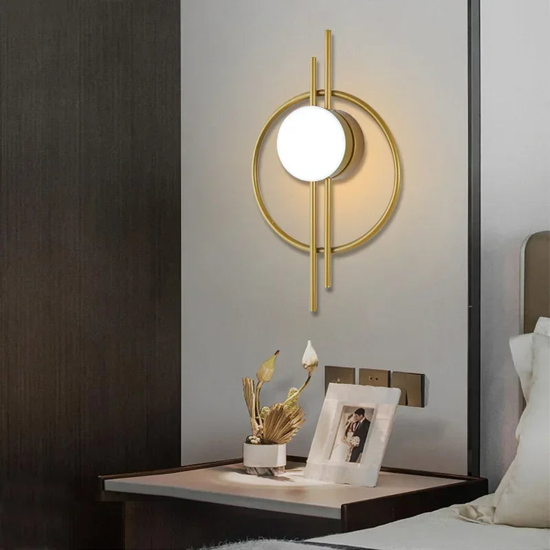 Modern LED Wall Sconce Lamp For Living Dining Room Bedroom Home Decoration Lighting Fixture Lustre