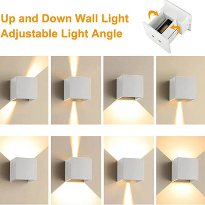 LED Wall Light – Waterproof Outdoor & Indoor Decor