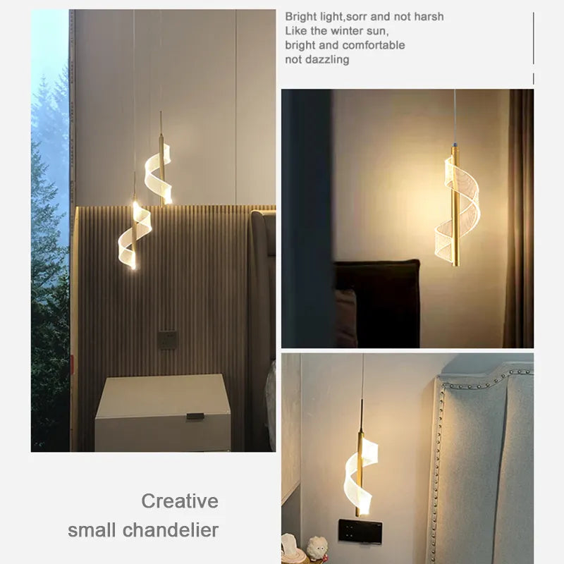 Modern Nordic LED Pendant Lights - Stylish Indoor Lighting Fixture for Home Decor