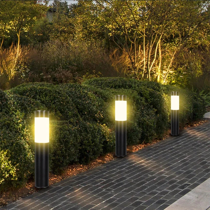 Waterproof Solar Garden Pathway Lights - LED Landscape Lamp for Yard, Patio, and Driveway