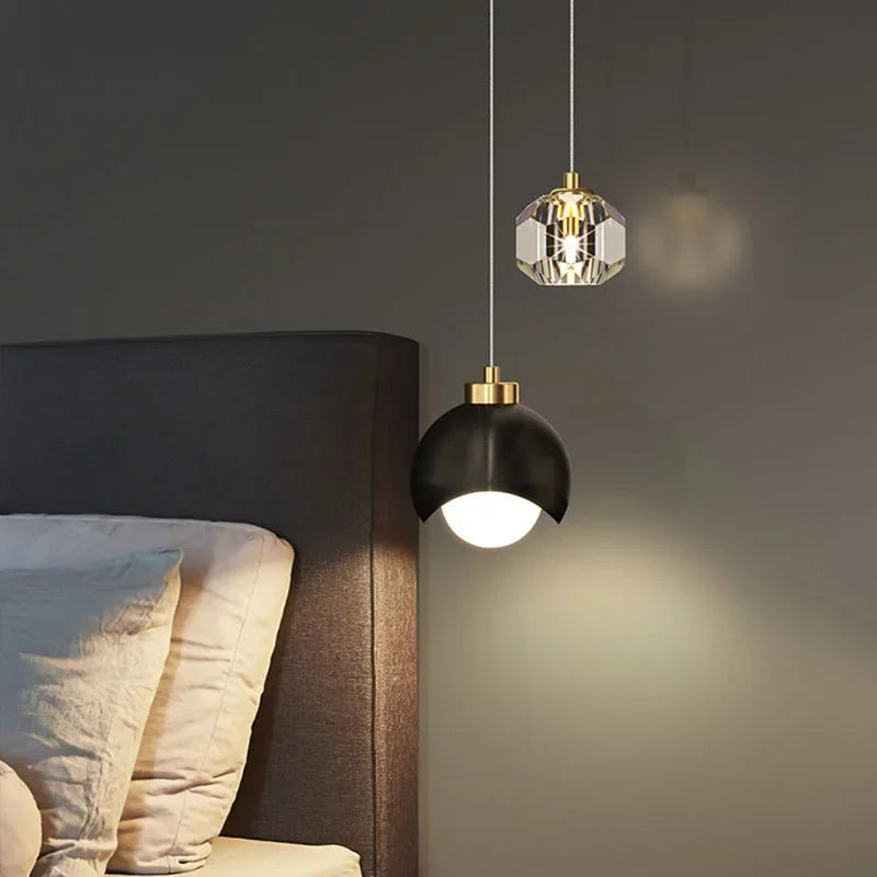 Nordic LED Pendant Chandelier: Perfect Lighting Fixture for Living, Dining Room, Bedroom, Bedside