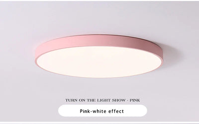 Modern LED Ceiling Lamp – 18W/24W/36W/54W Round Lighting Fixture for Living Room, Bedroom, and Kitchen